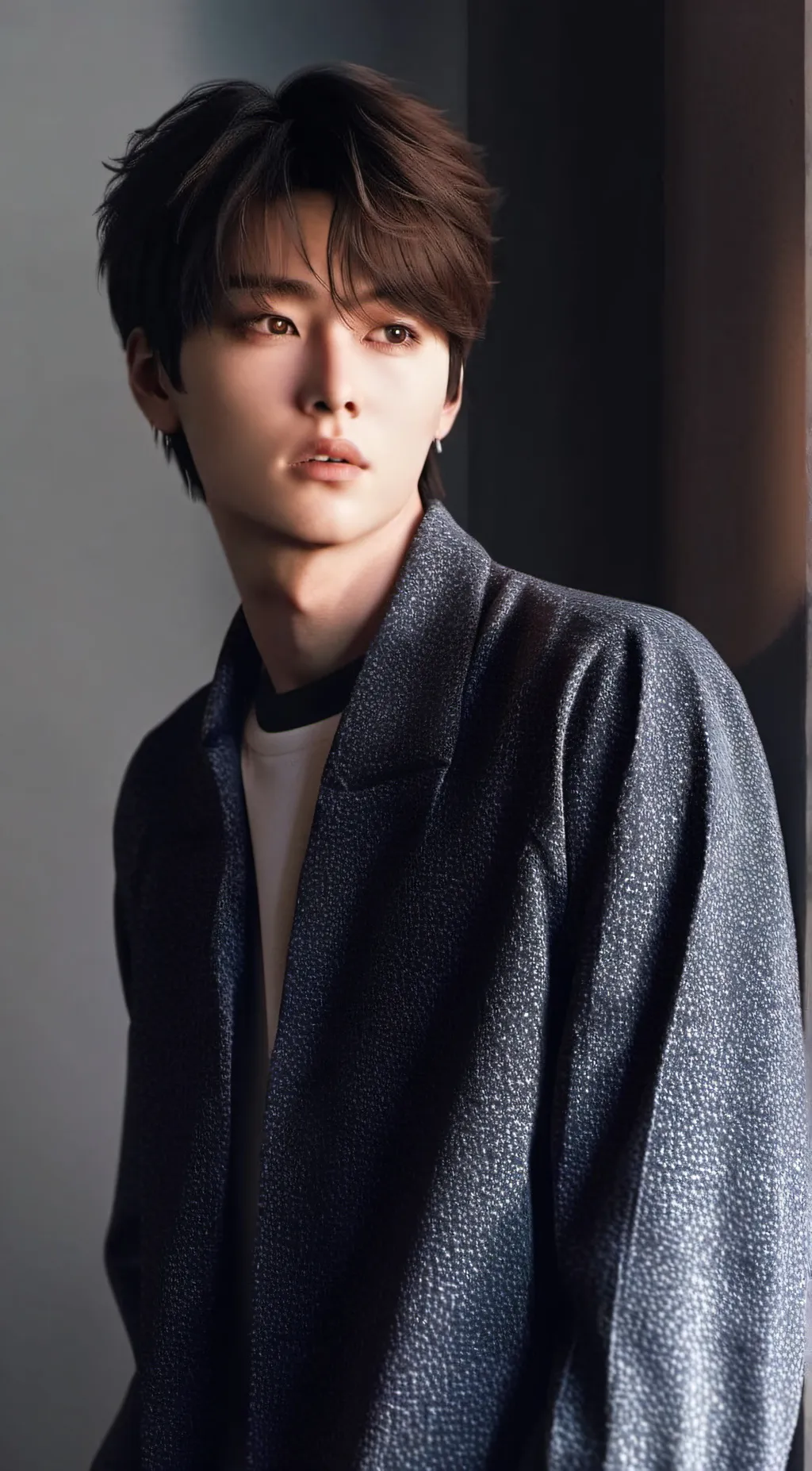 ai character: Lee Know  background