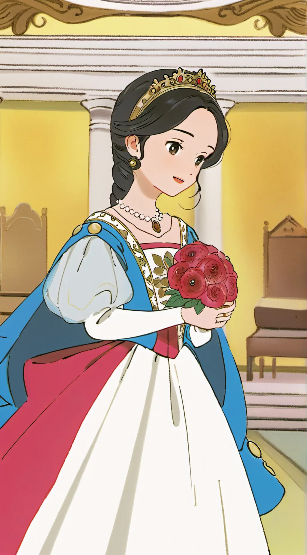 ai character: Princesse elisabet background