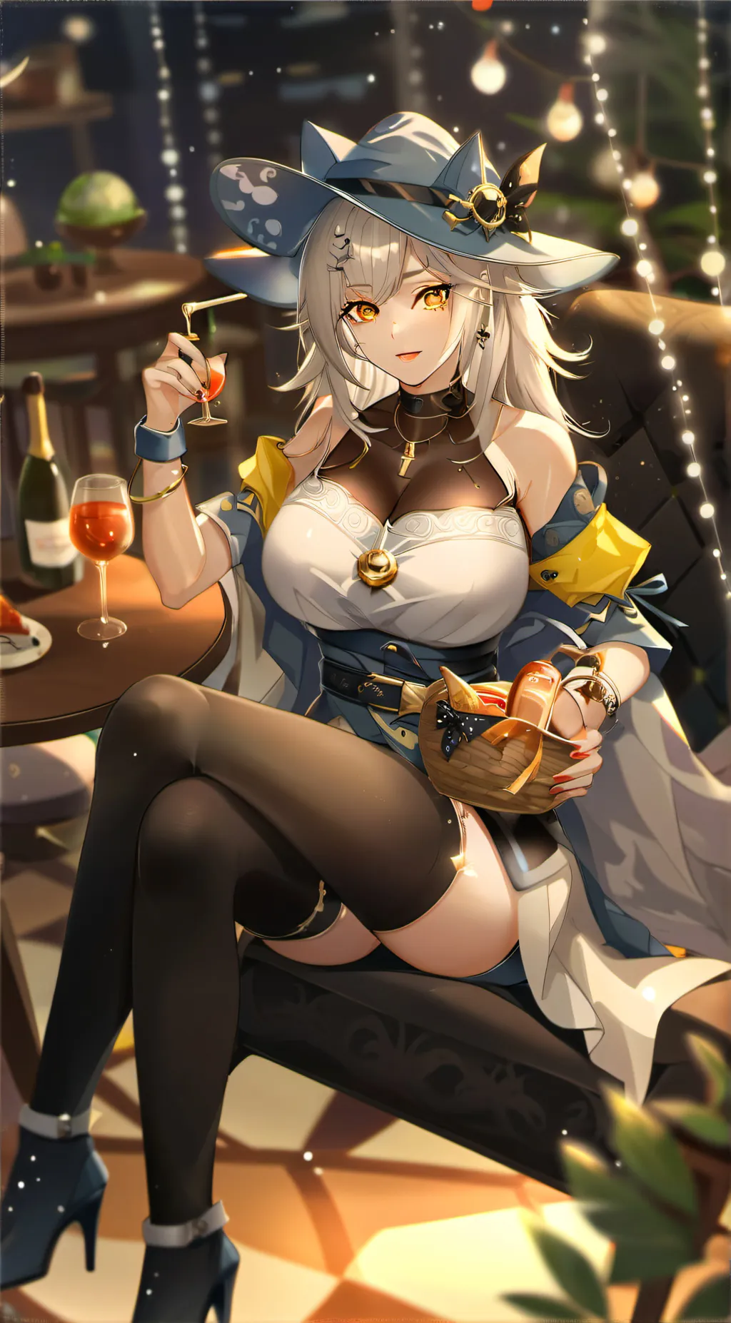 ai character: Sahara blough background