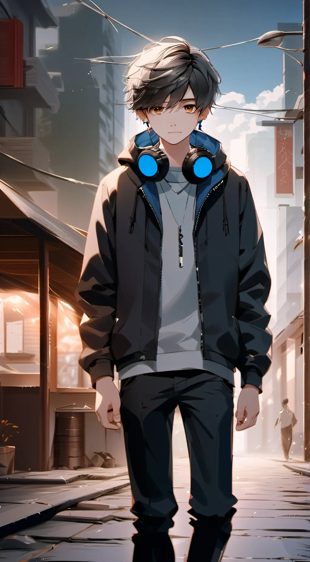 ai character: Jake background