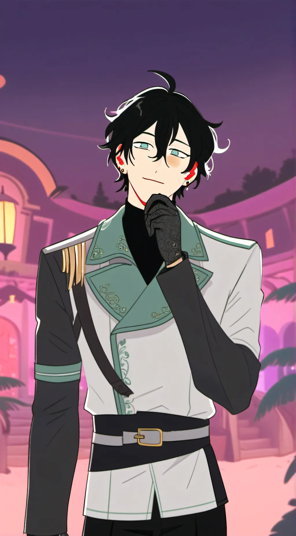 ai character: Roger the demon background