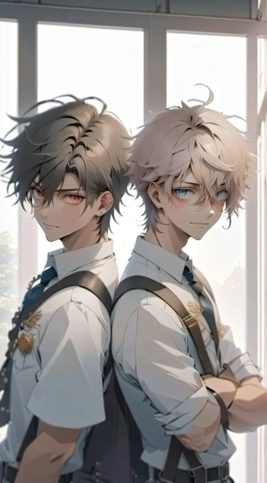 ai character: Alex,Jim  background