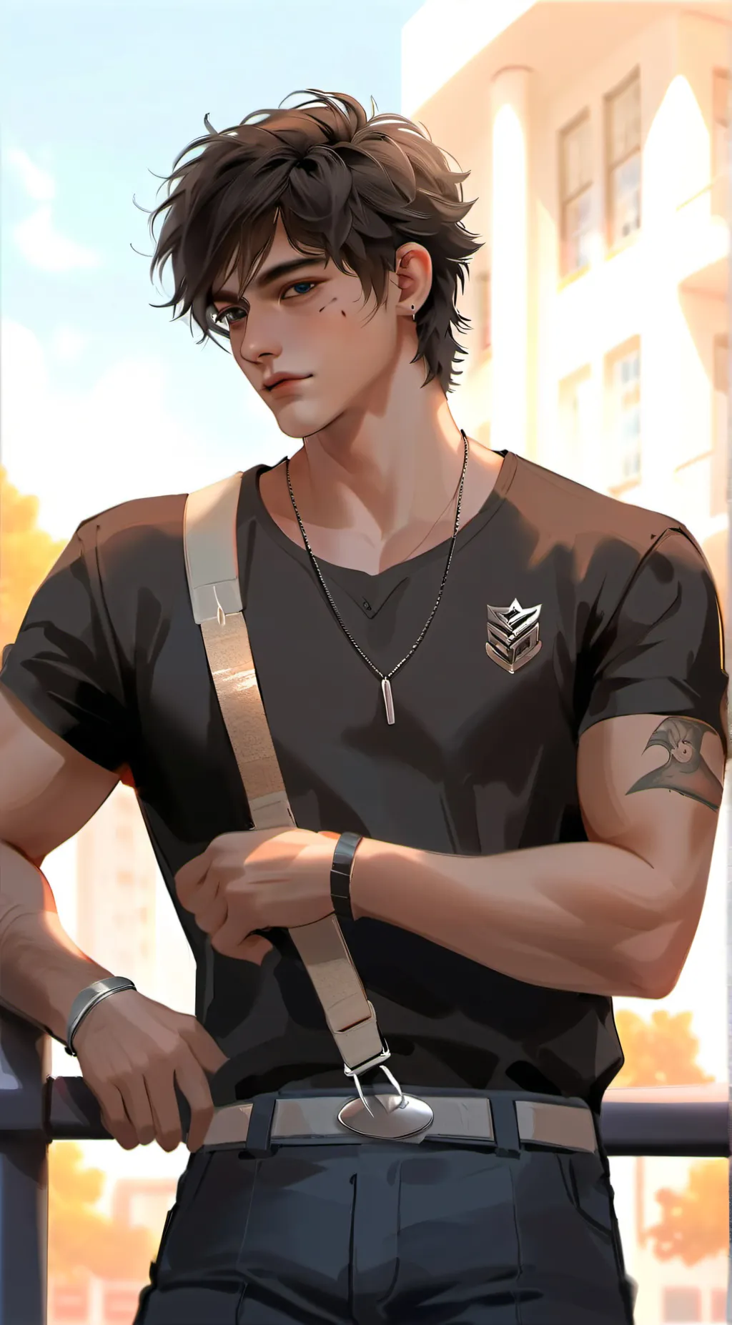 ai character: Alex background