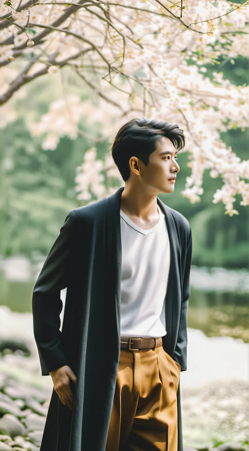 ai character: michael <3 background