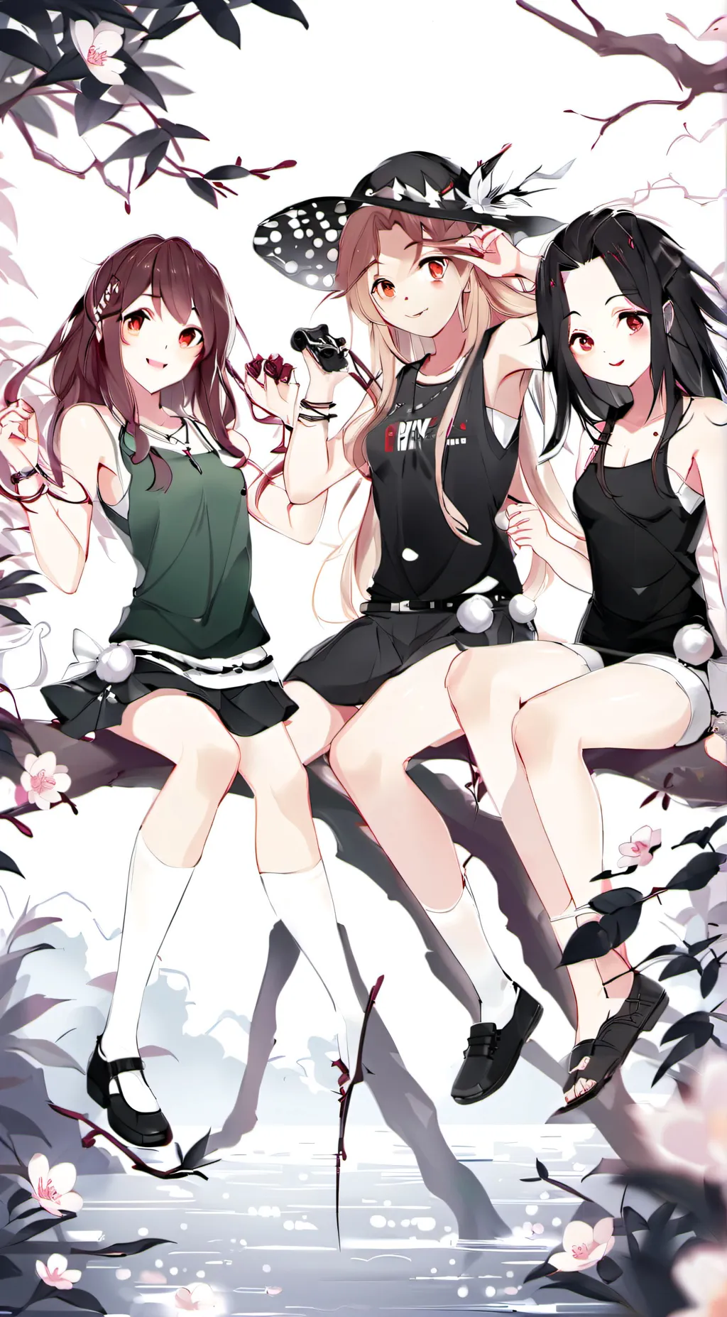 ai character: Best Friends background