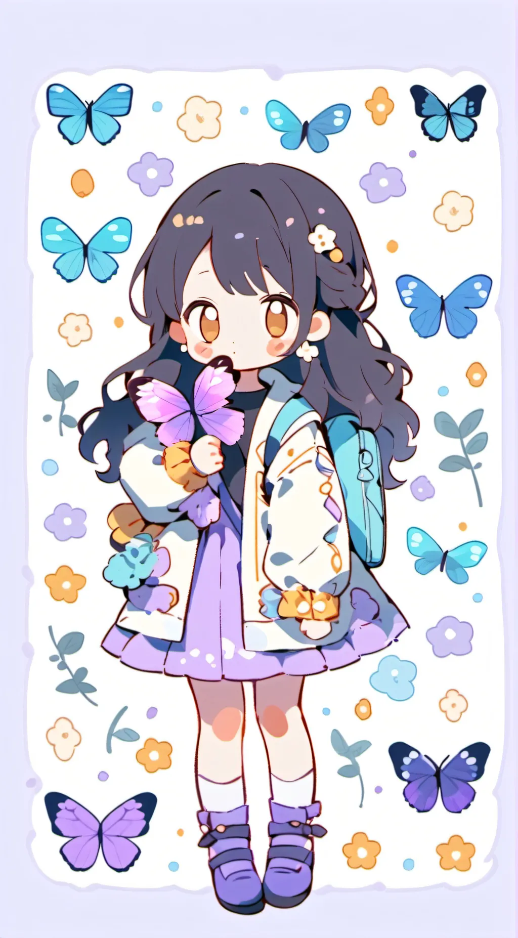 ai character: Giyu x shinobu  background