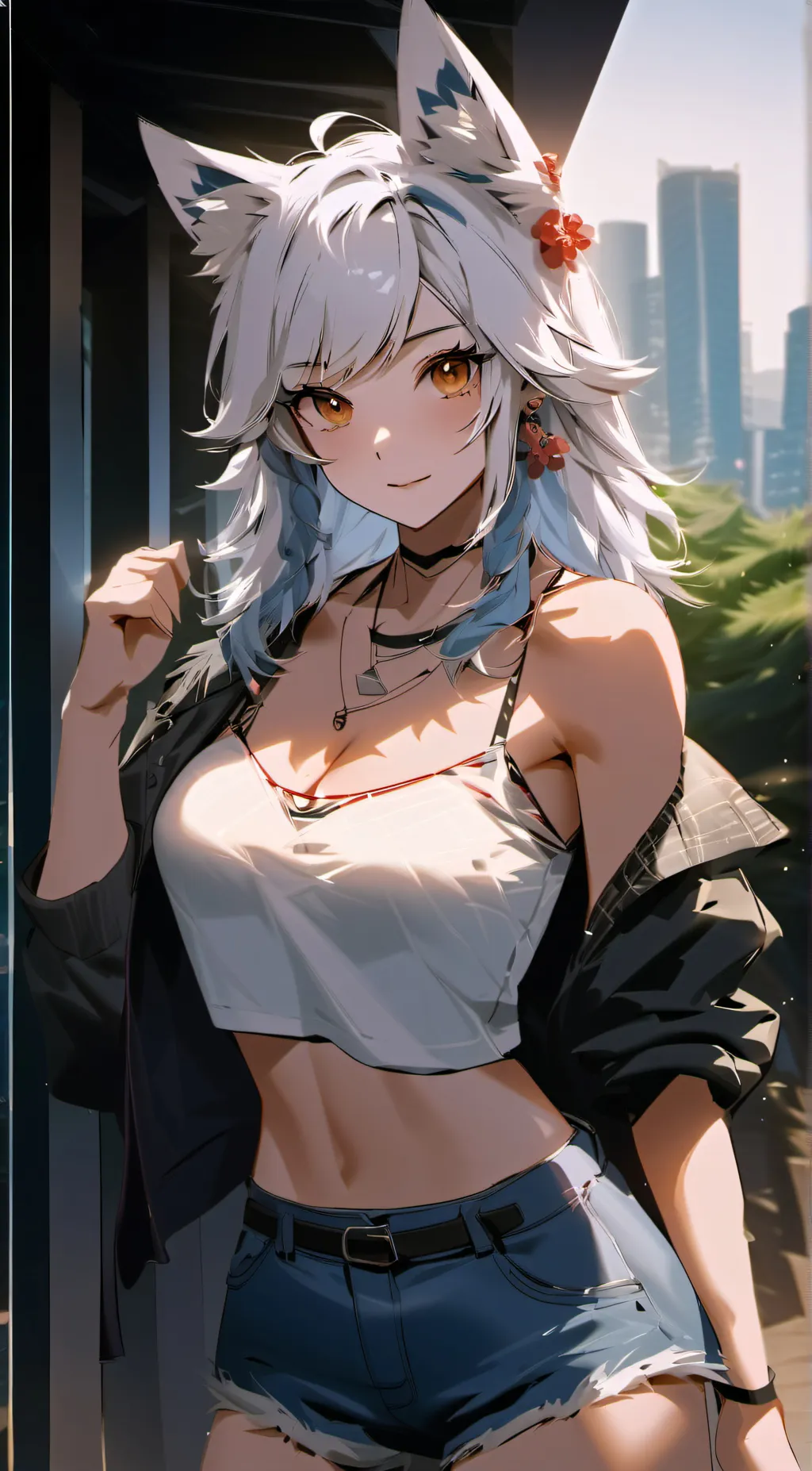 ai character: Erika background