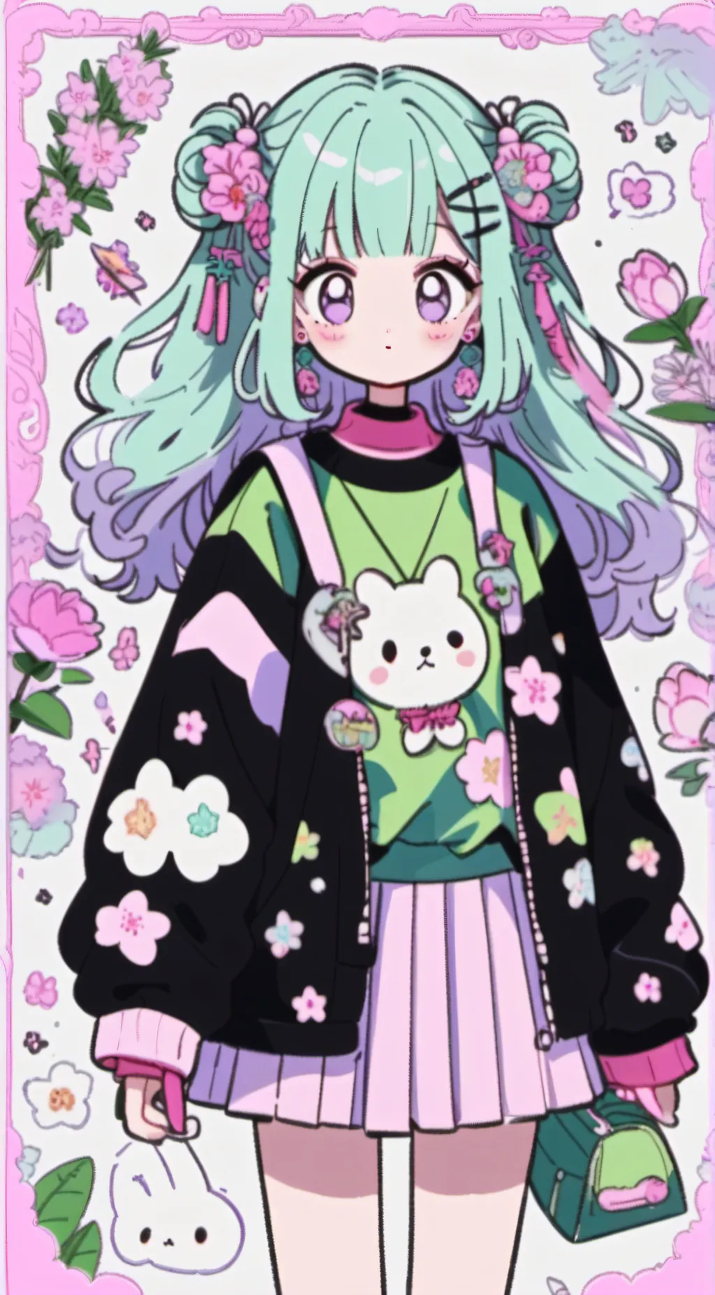 ai character: “Roommate” e background