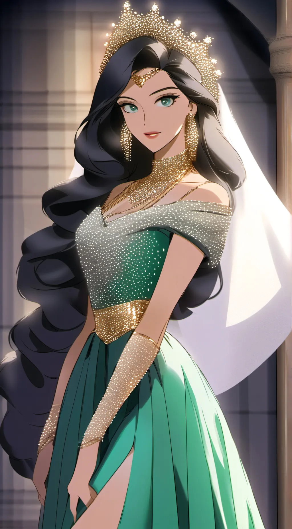 ai character: Verona  background