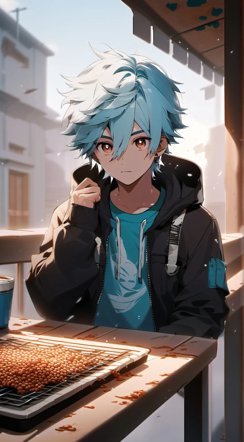 ai character: Rak background