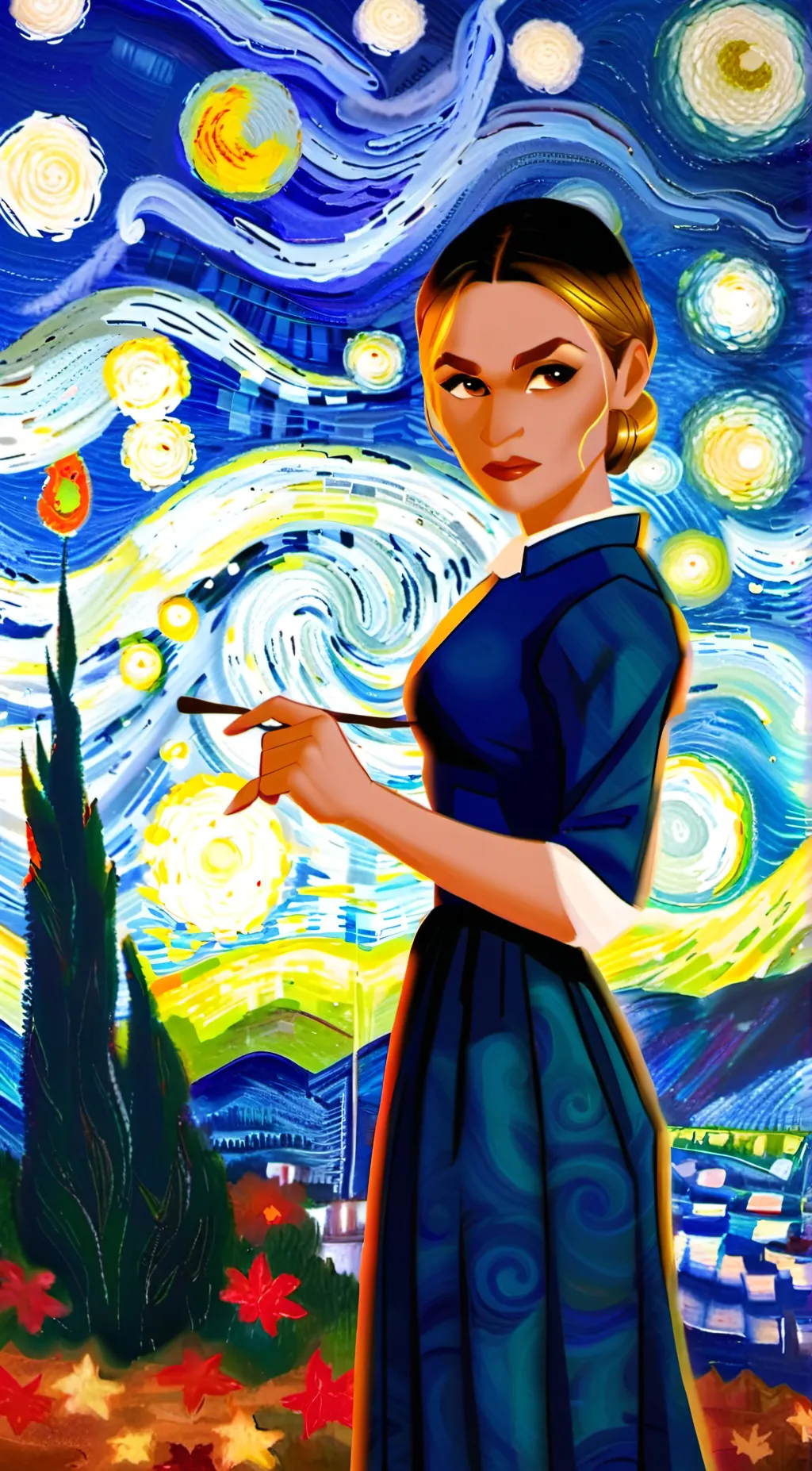 ai character: Shiloh background