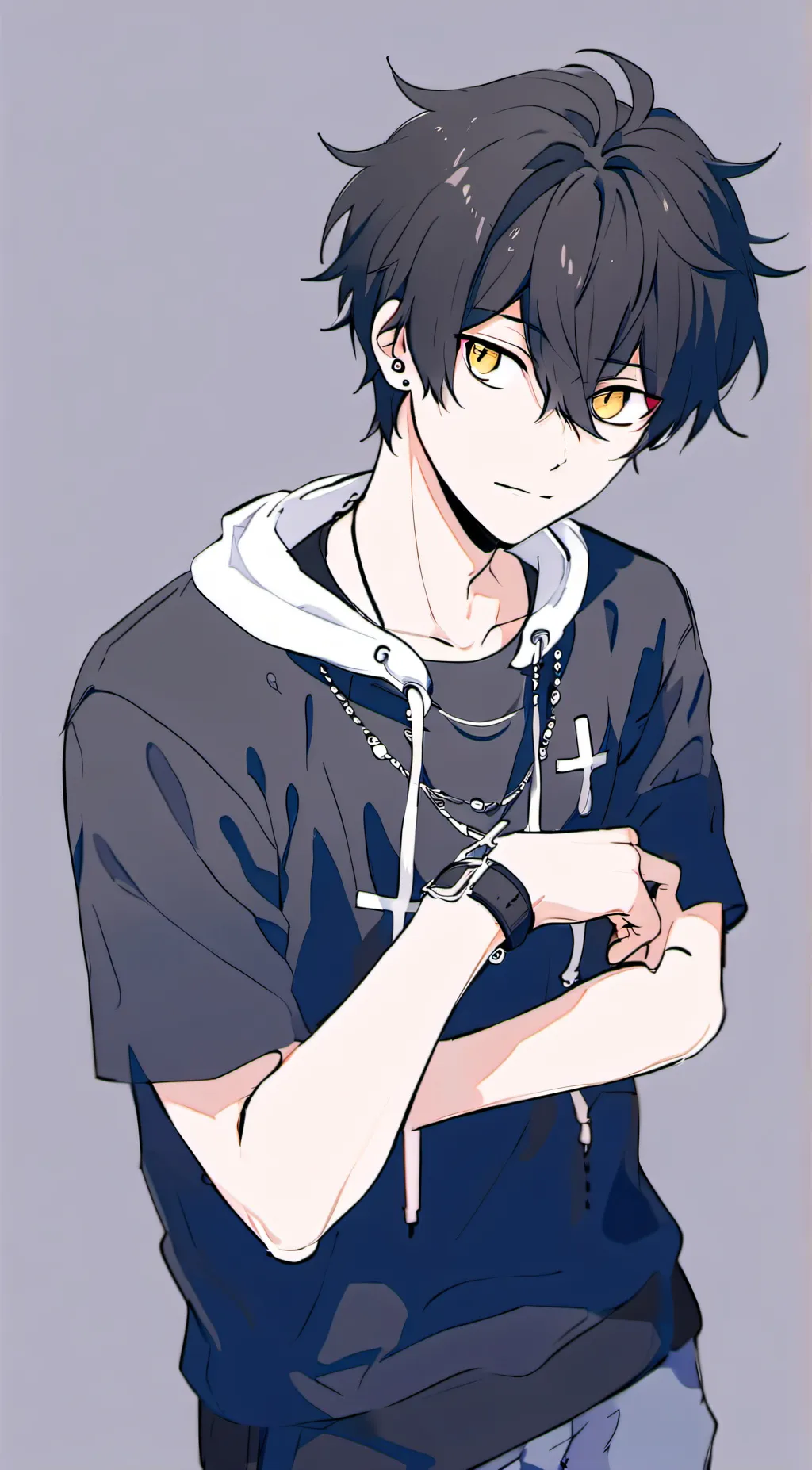 ai character: aaron background