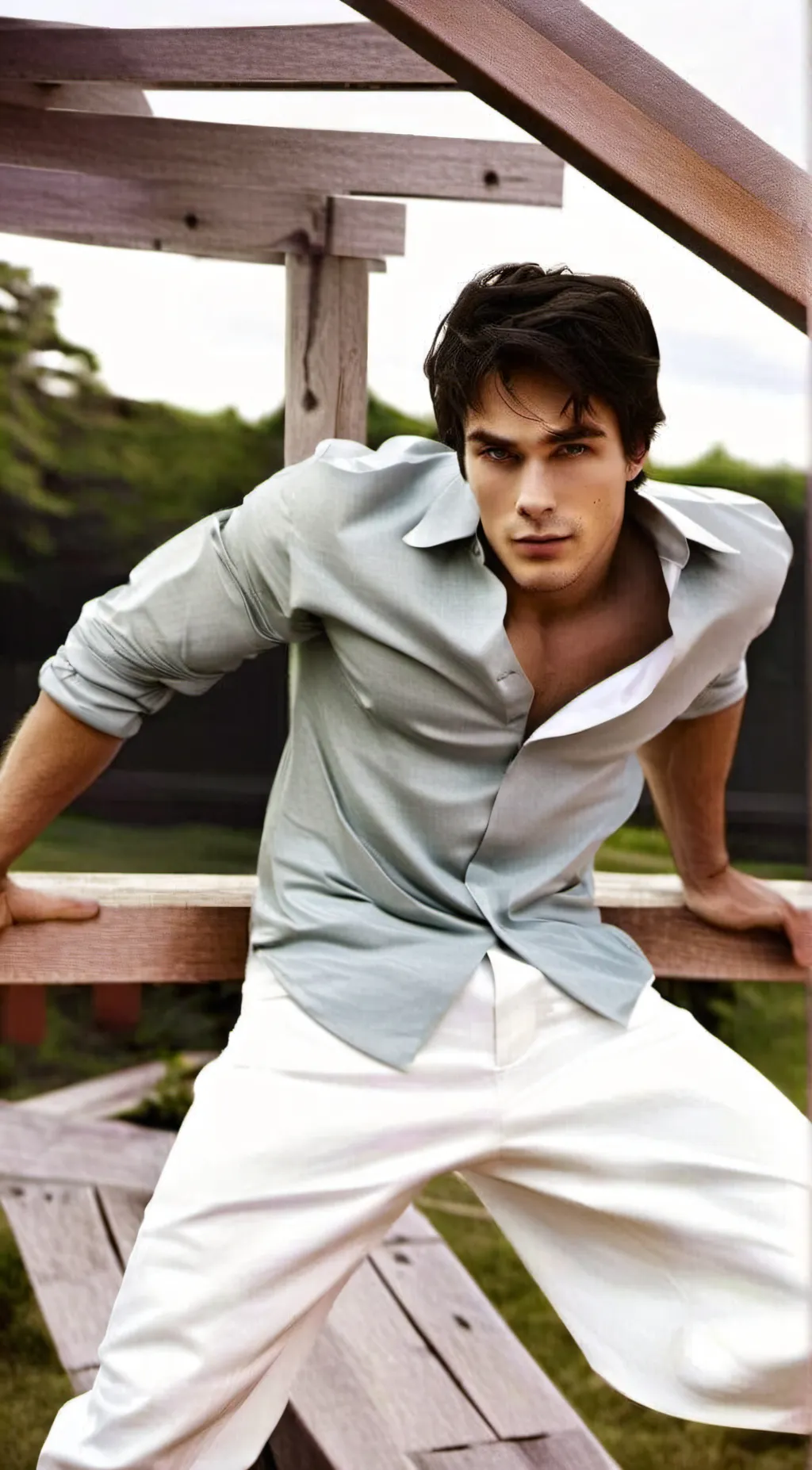 ai character: Damion vamp diares background