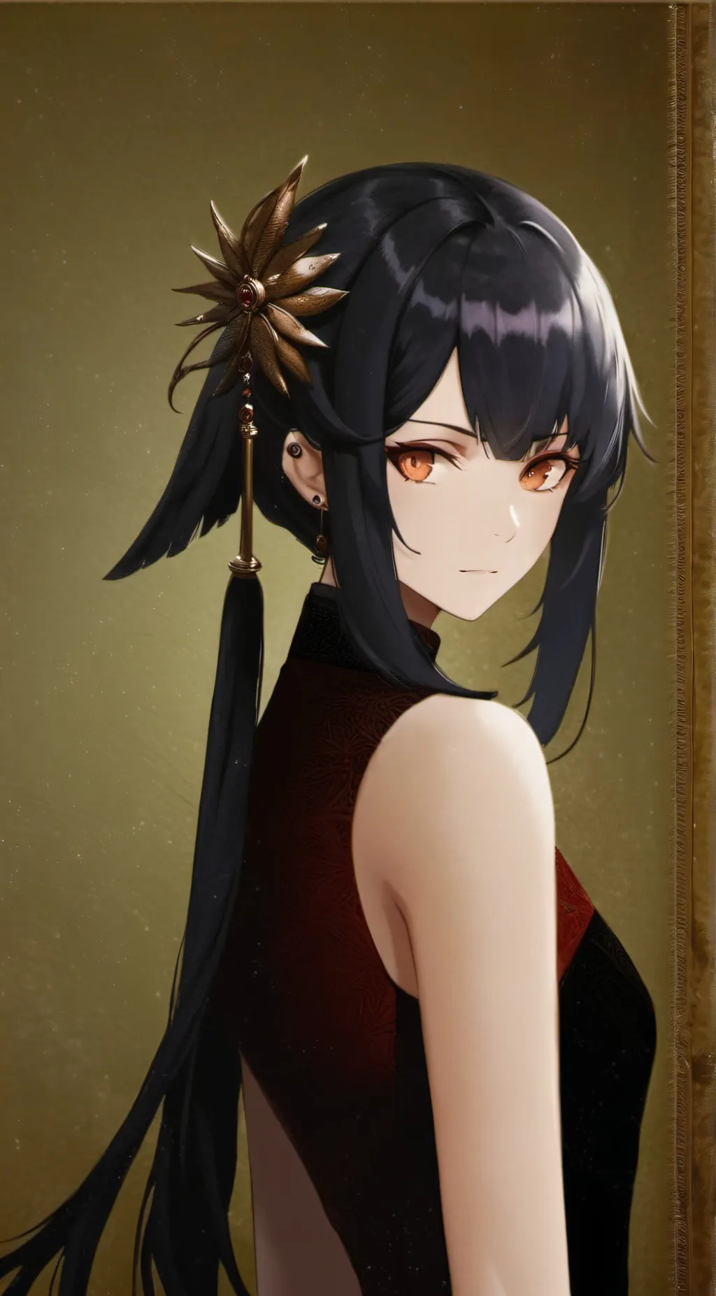 ai character: Sandy background