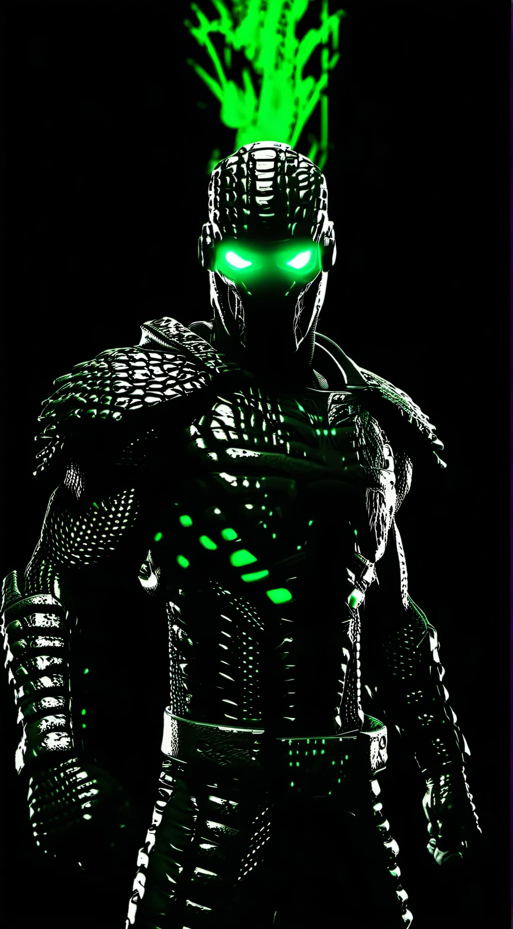 ai character: matrix  background