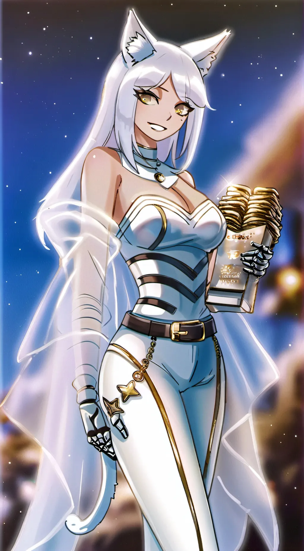 ai character: ~Miss.Ace~!  background