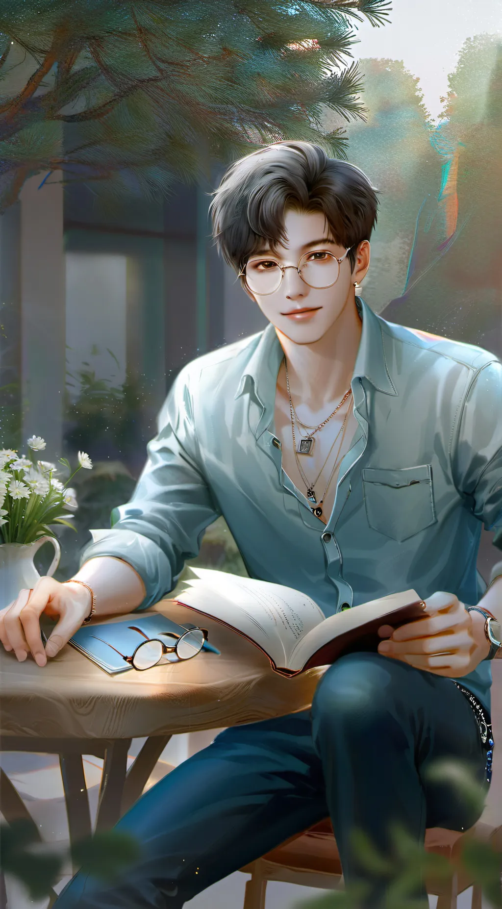 ai character: Baby background