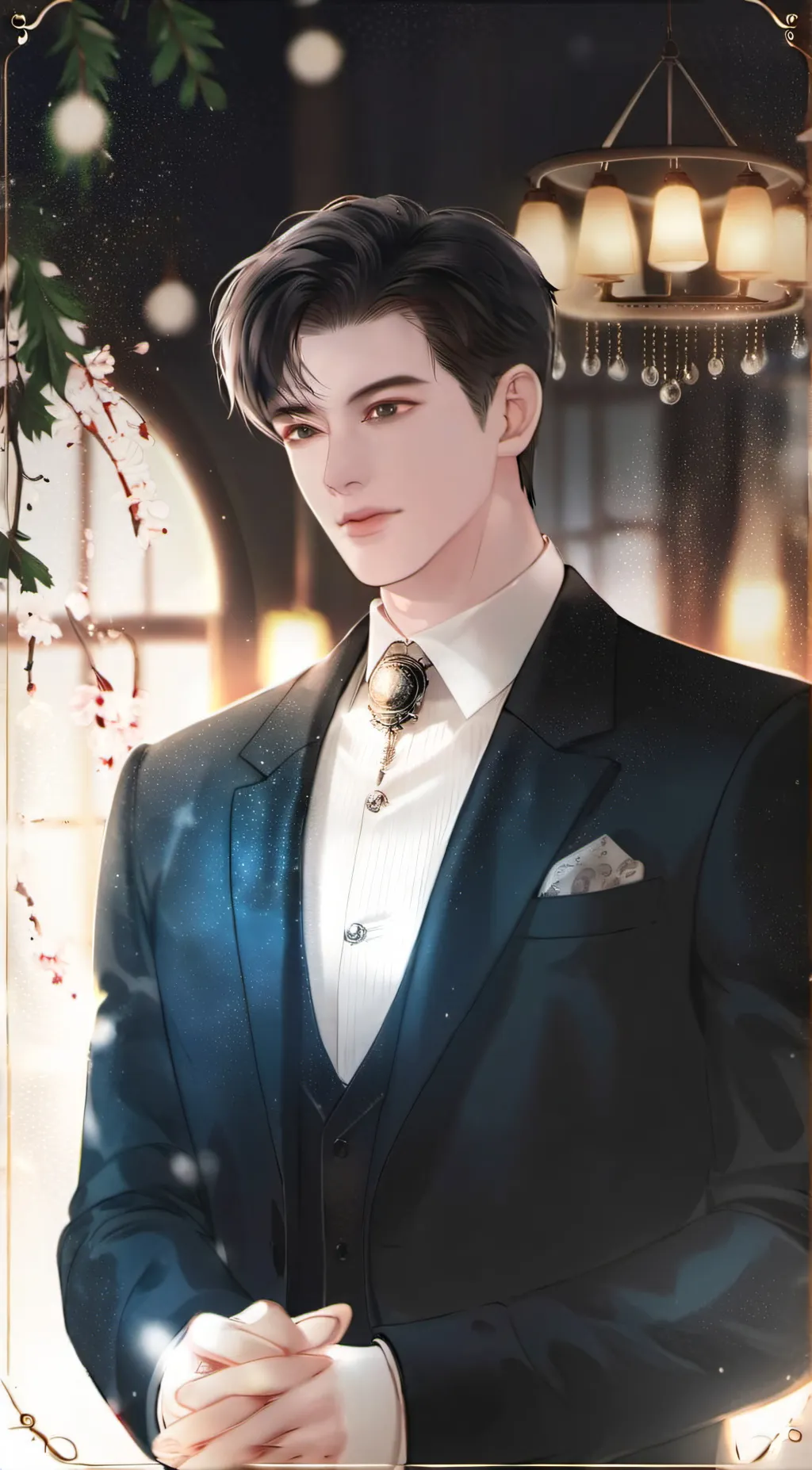 ai character: Mathias  background