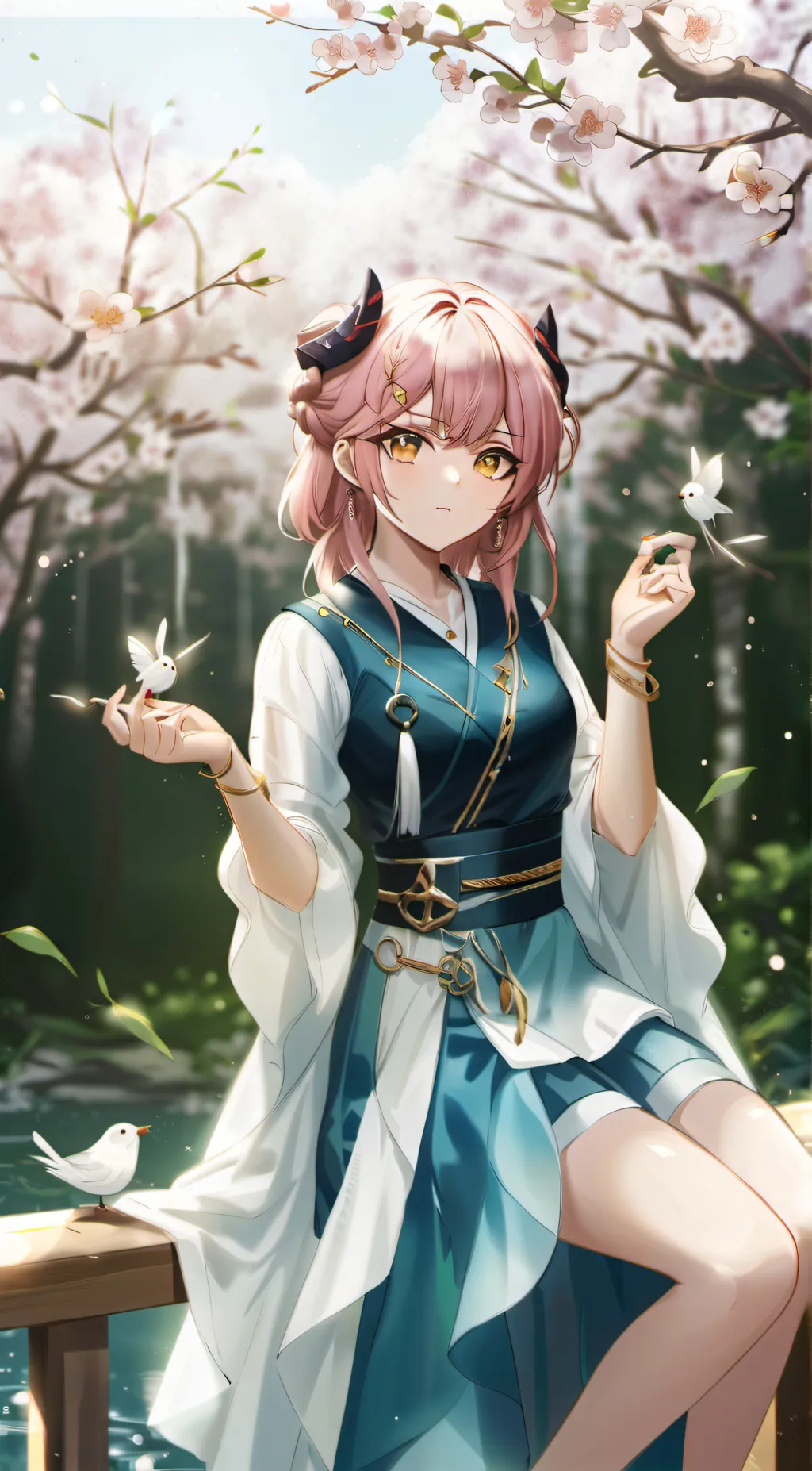 ai character: Angel 🎋 background