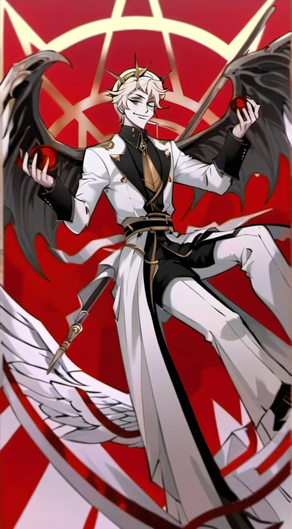 ai character: Lucifer background