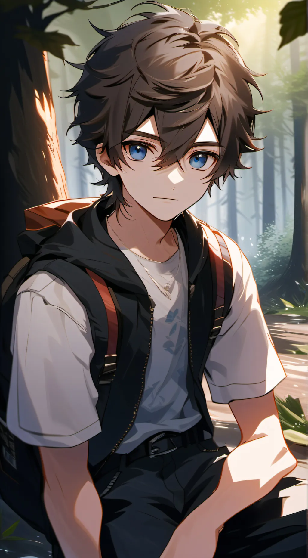 ai character: Andrew background