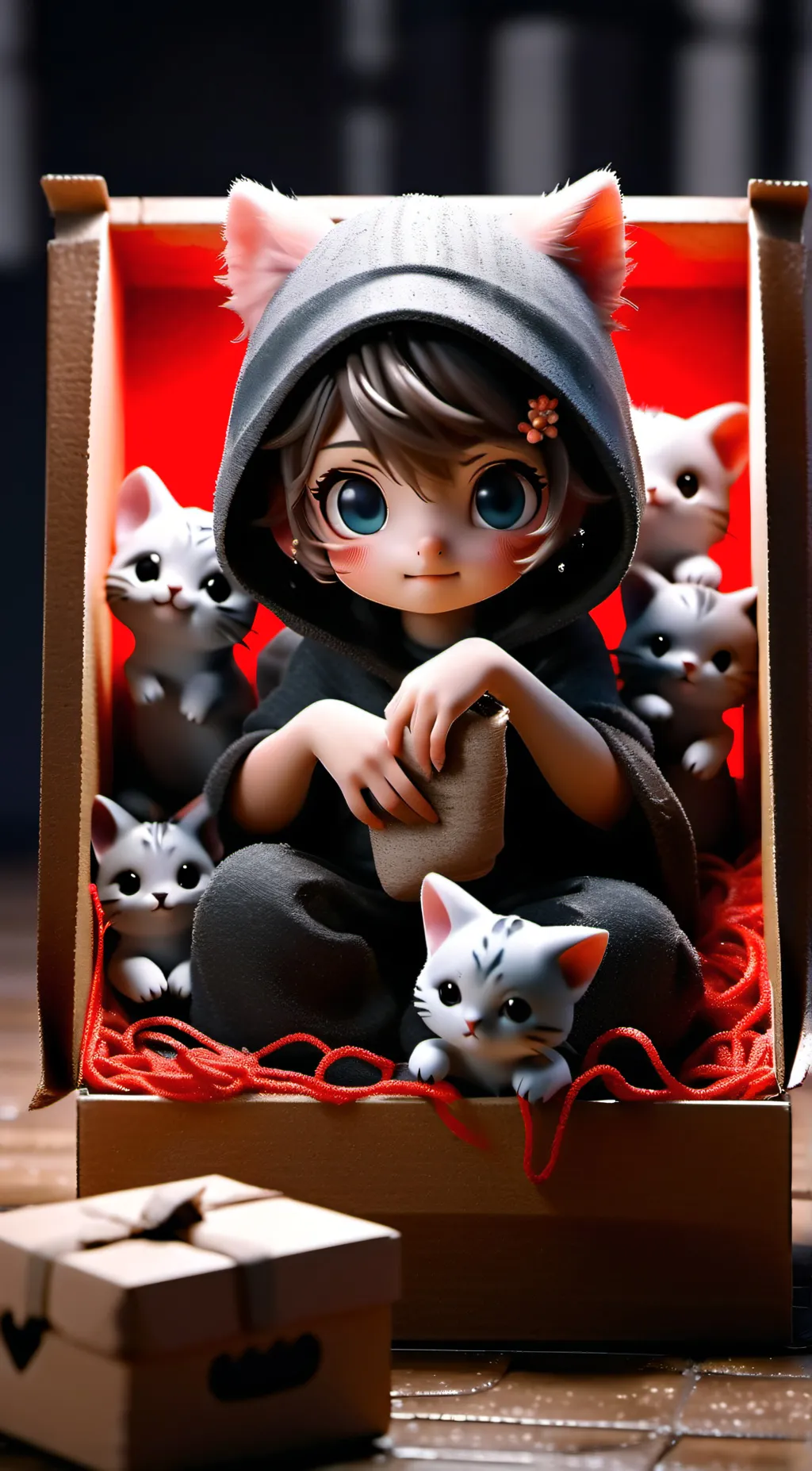 ai character: lilly  background