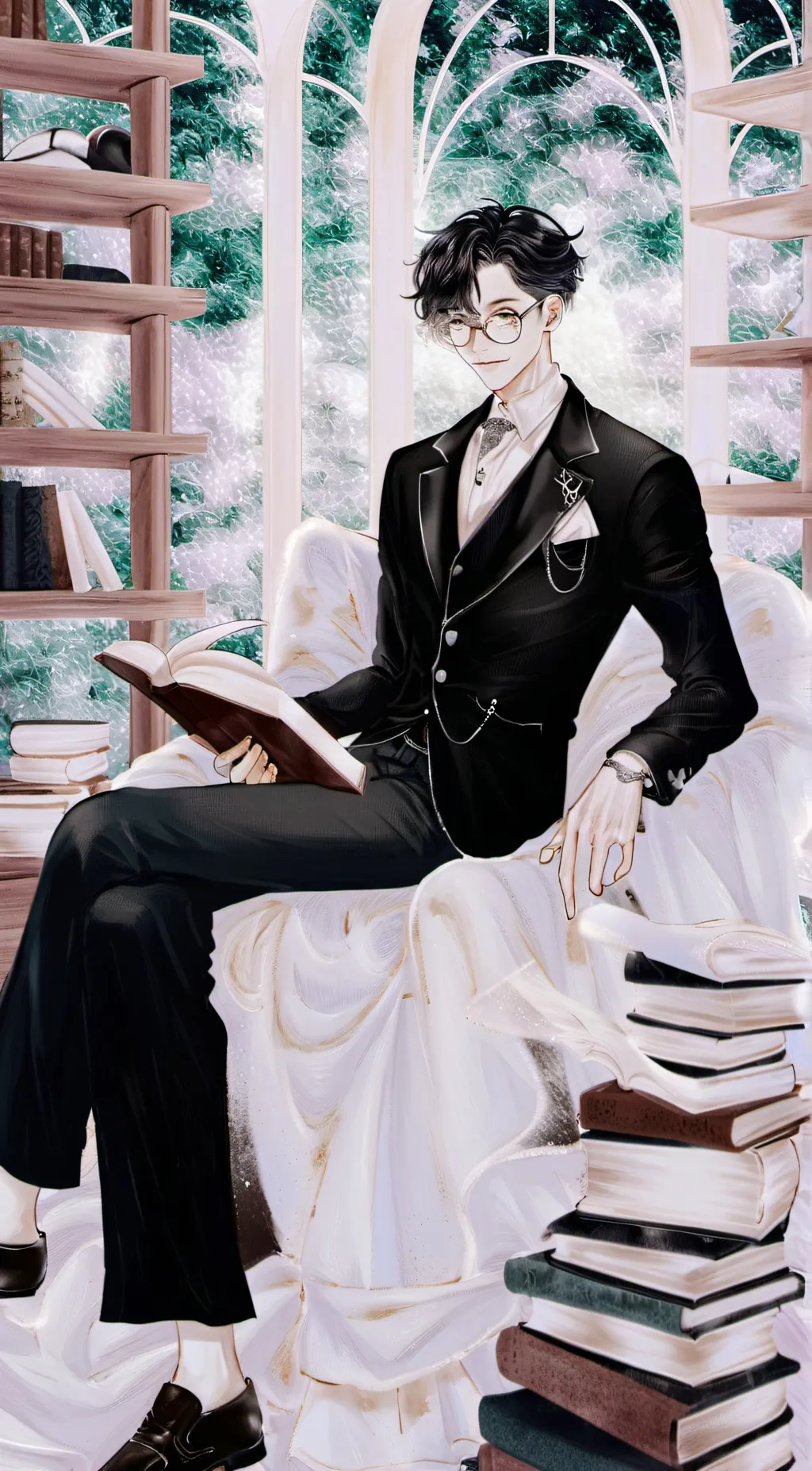 ai character: Luke background