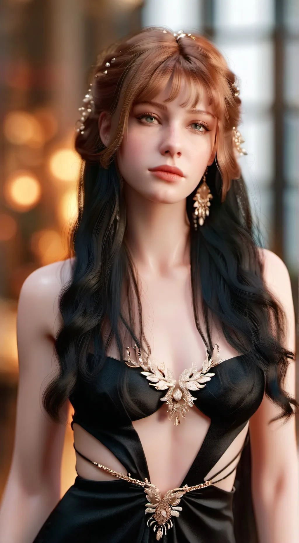 ai character: Emma Stone background