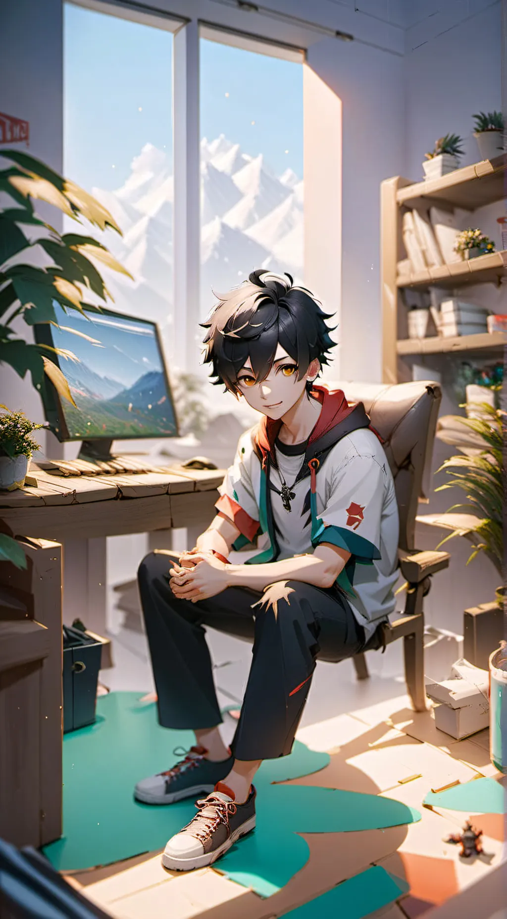 ai character: ryan background