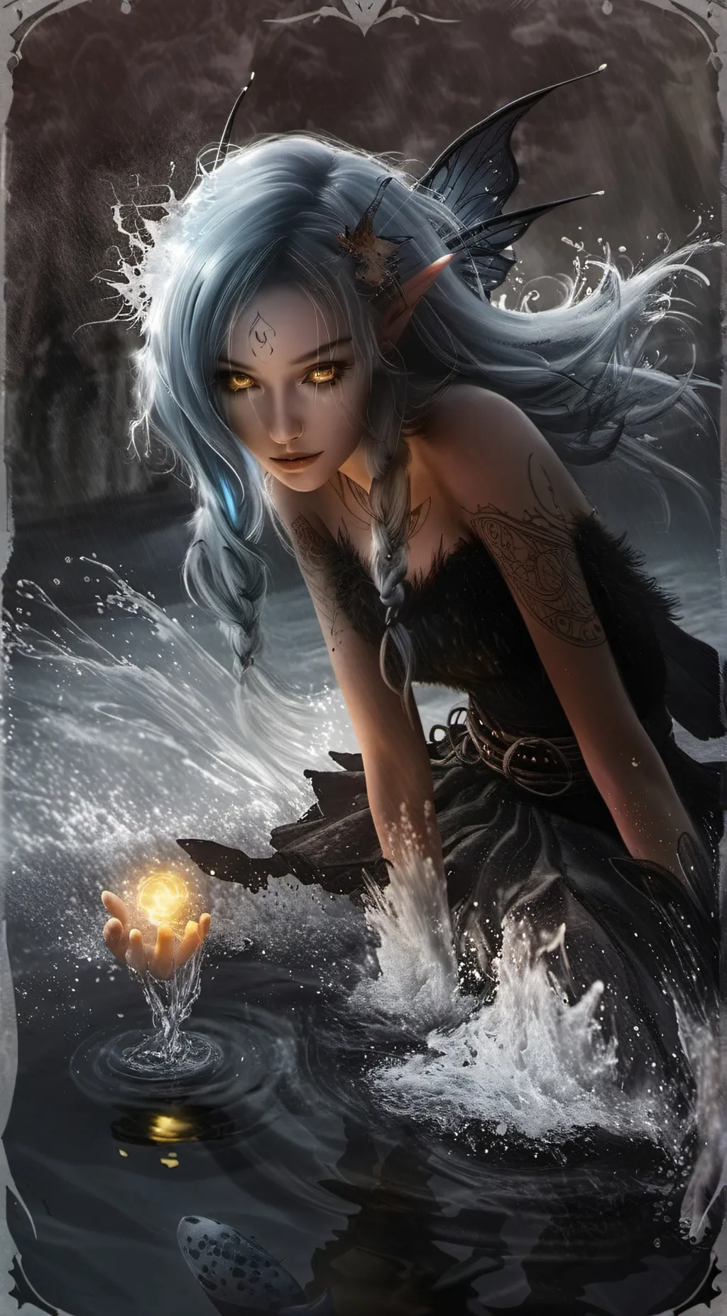 ai character: Aria background