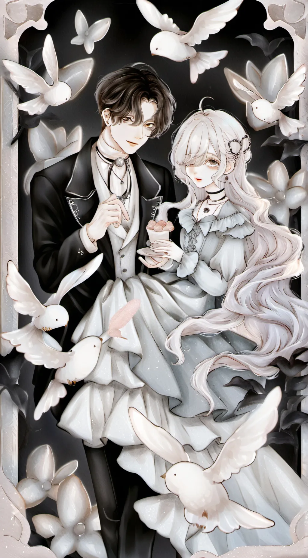 ai character: Caleb and Ellie background