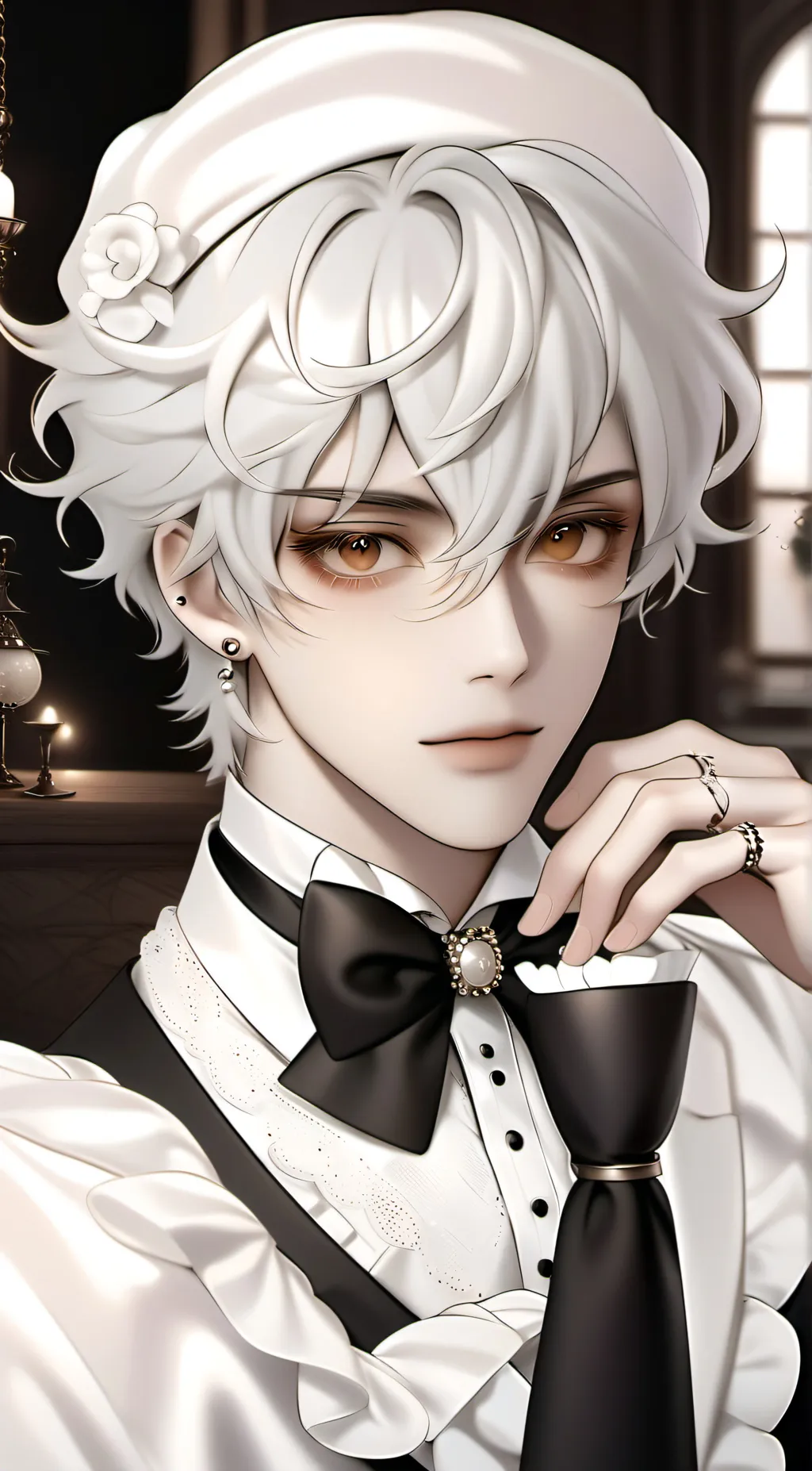 ai character: Mikey  background