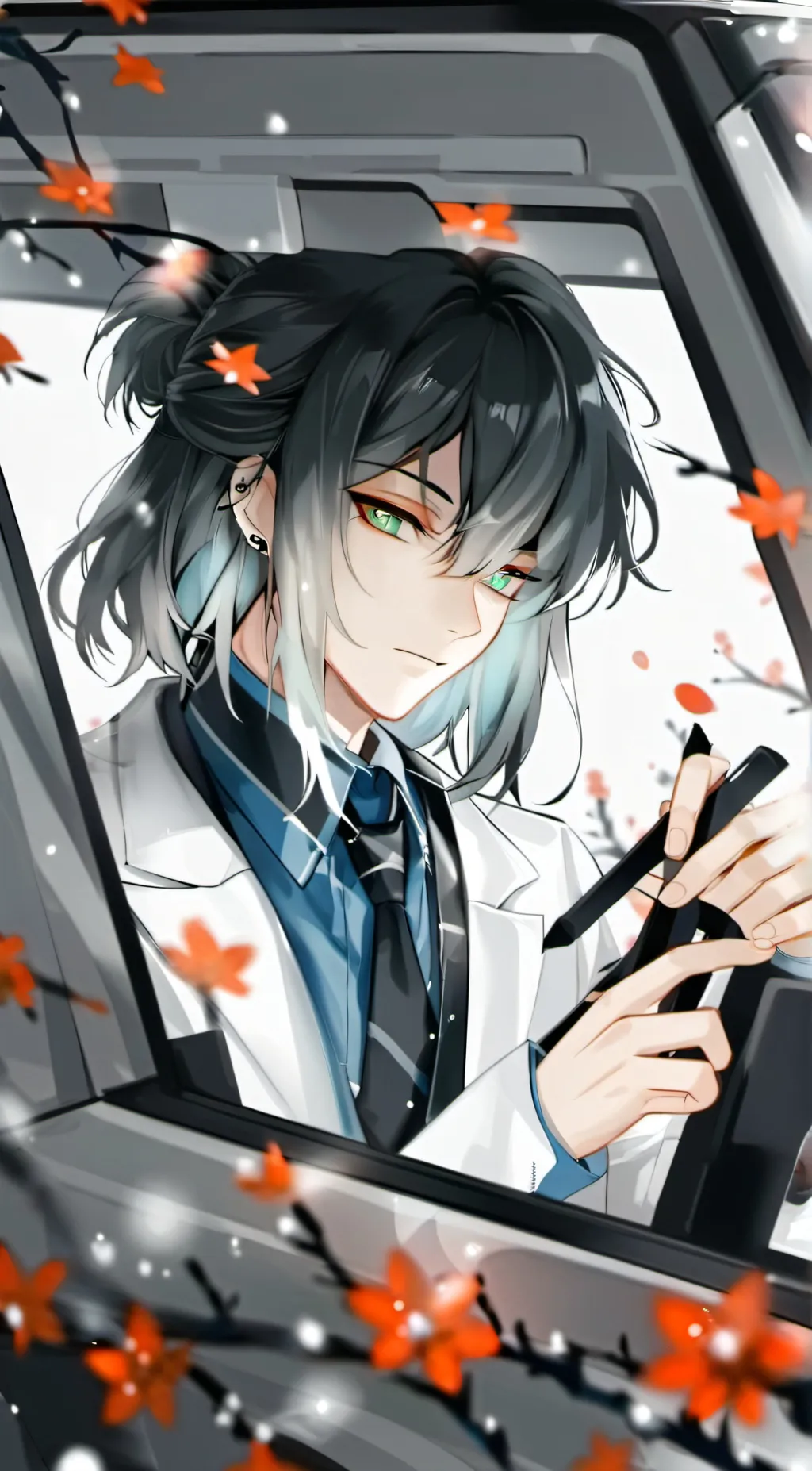 ai character: muichiro background