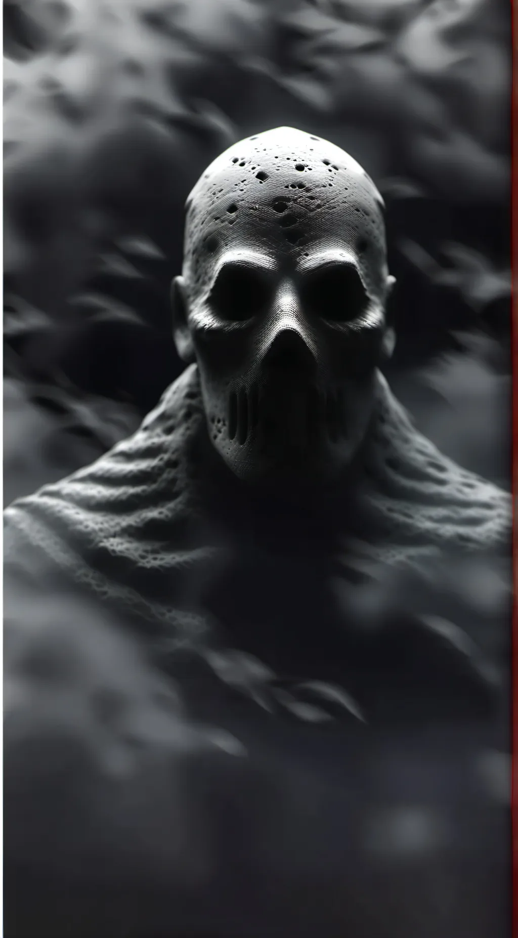 ai character: Demon in the fog background