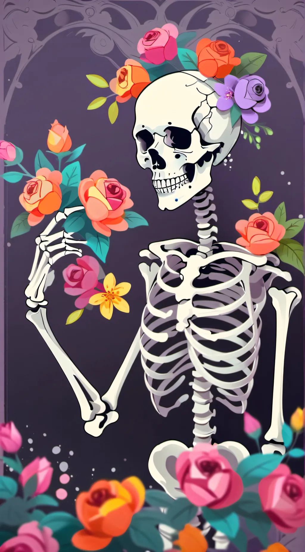 ai character: Rosa~ background