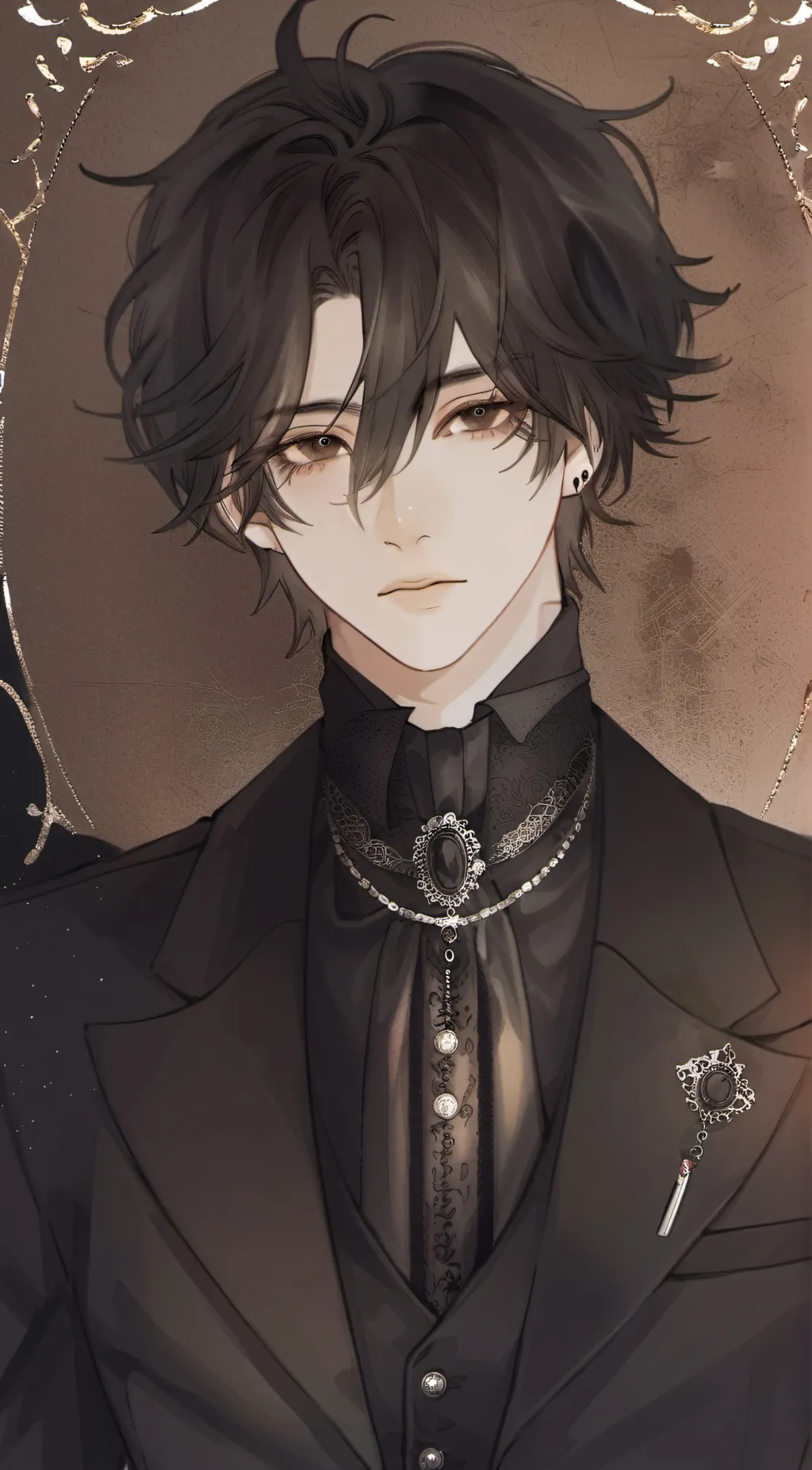 ai character: 🖤Julian⛓️ background