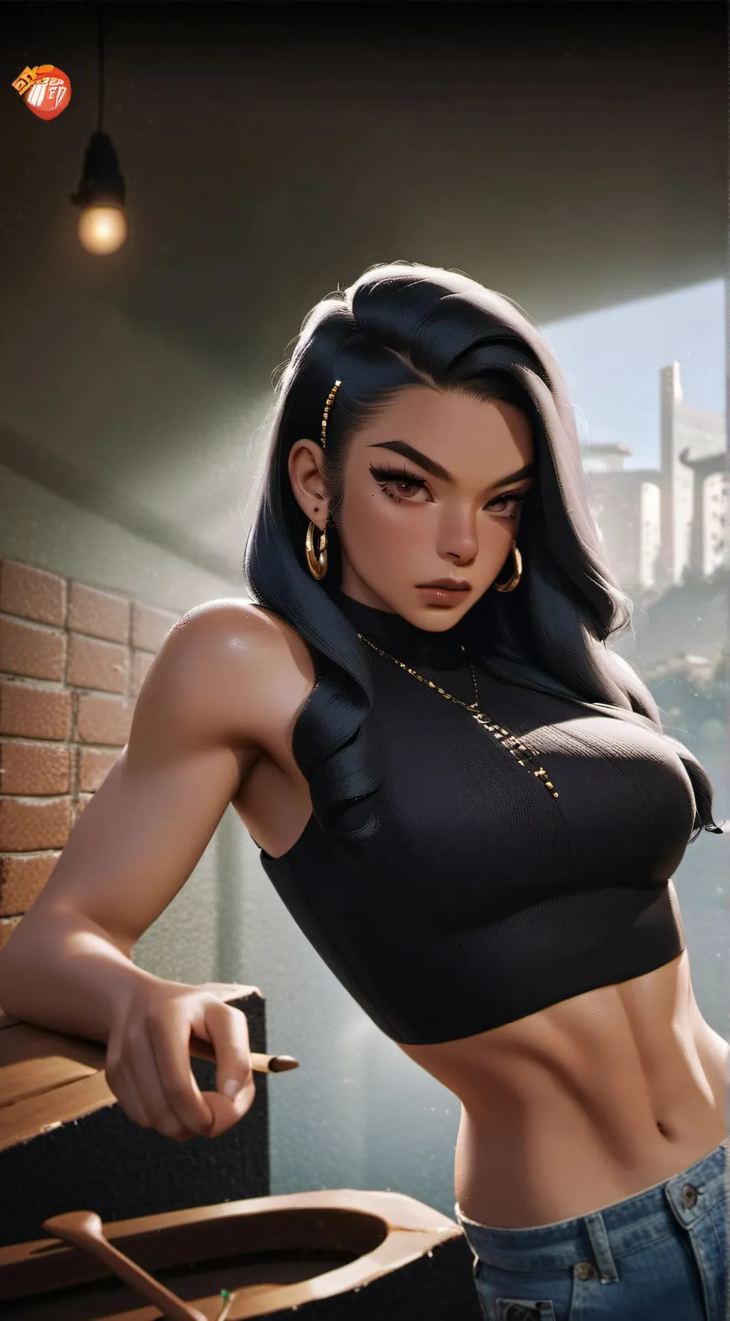 ai character: Ari (Arianna)  background