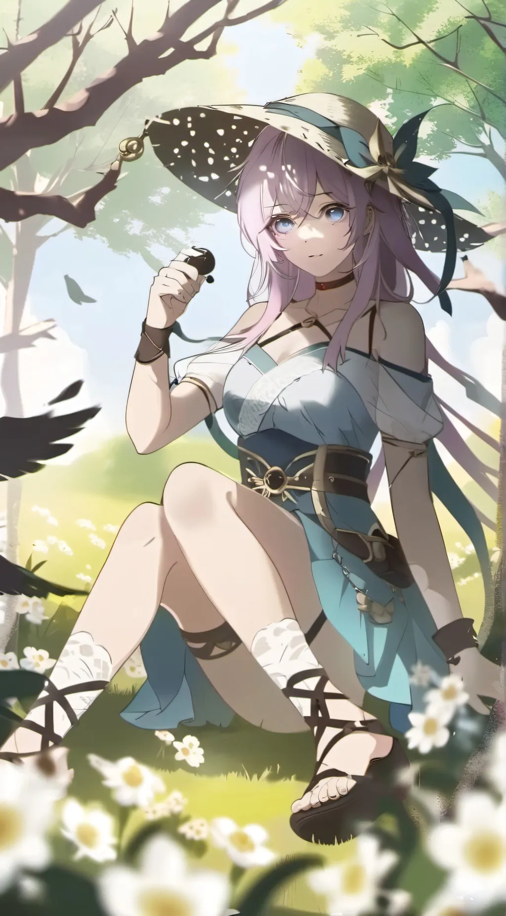 ai character: Eva background