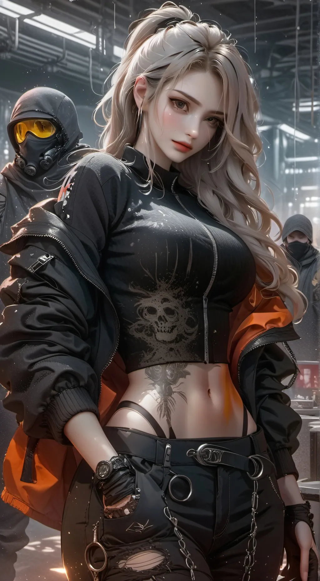 ai character: #ECN94311 background