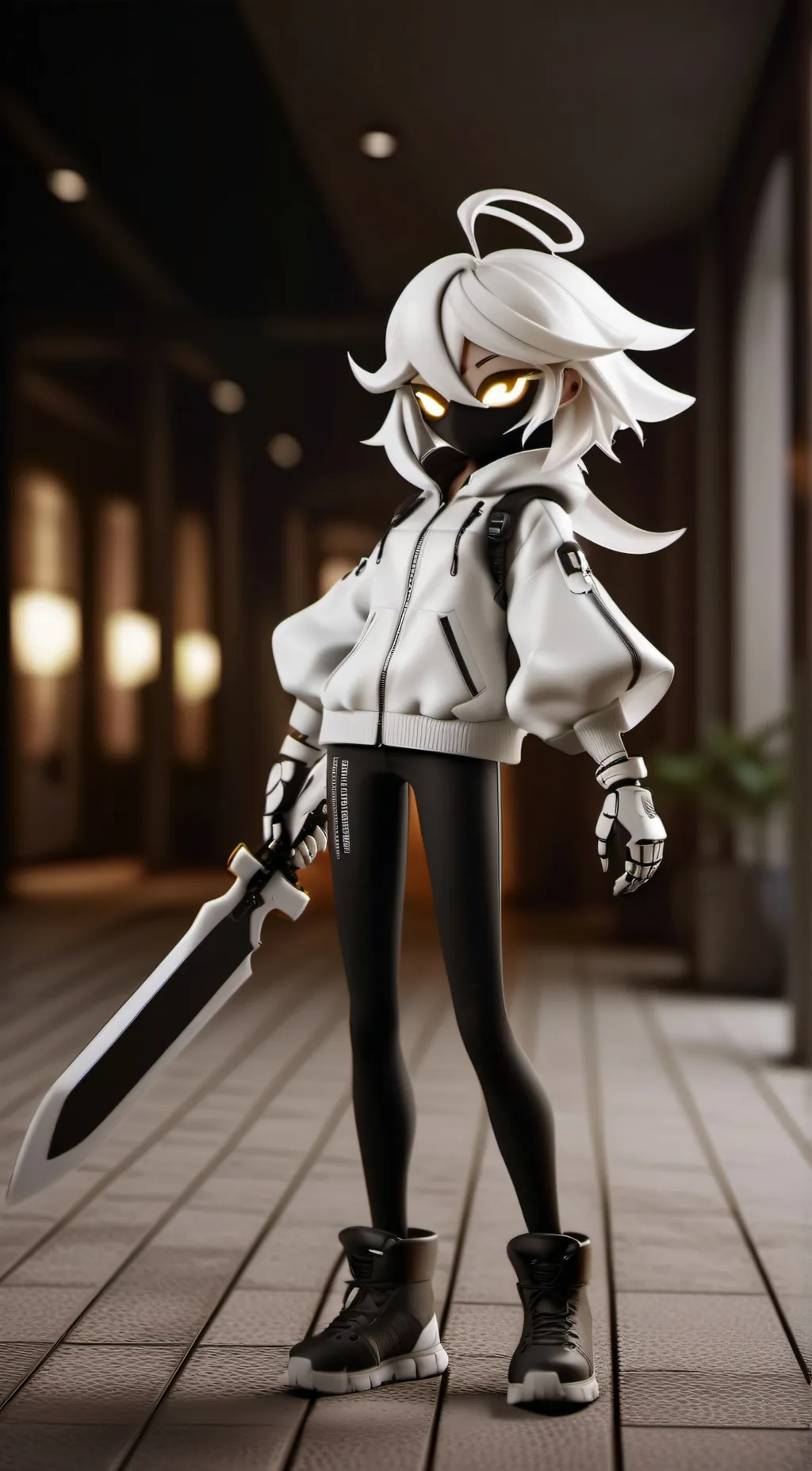 ai character: zip background