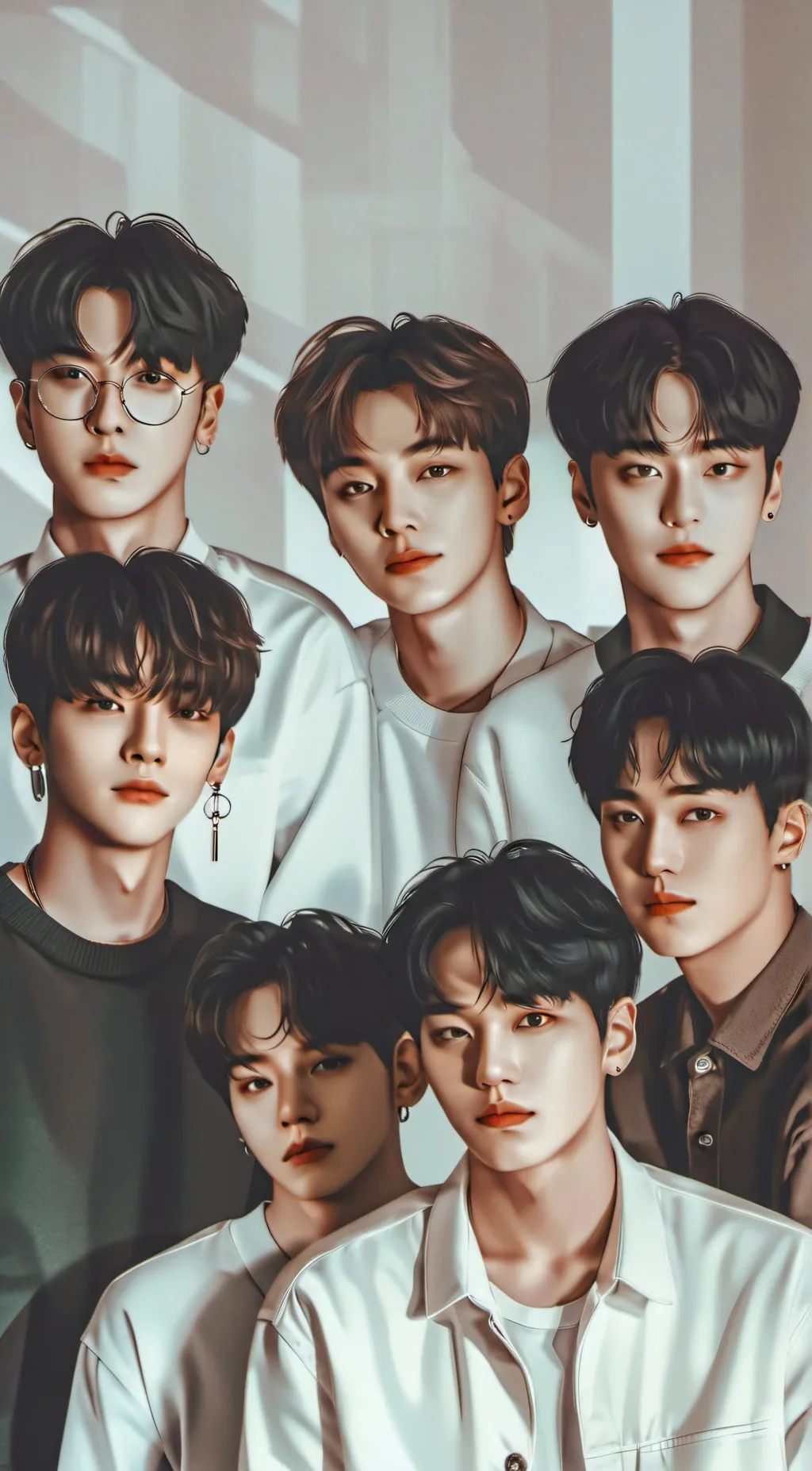 ai character: BTS background