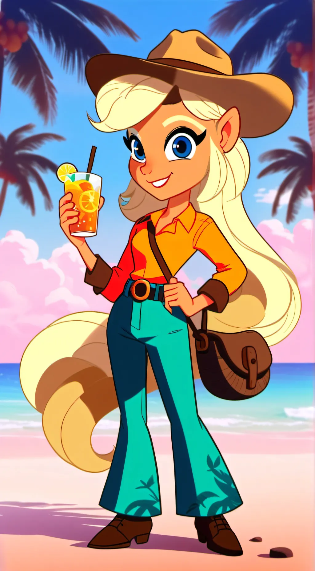 ai character: Apple Jack  background