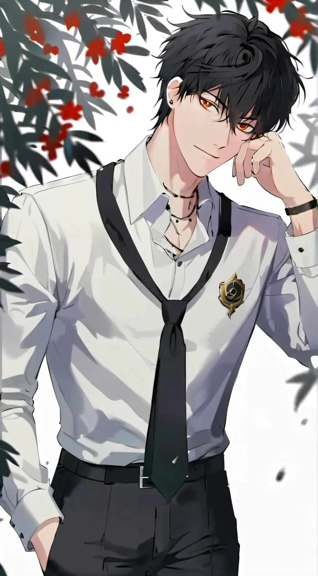 ai character: Gabriel  background