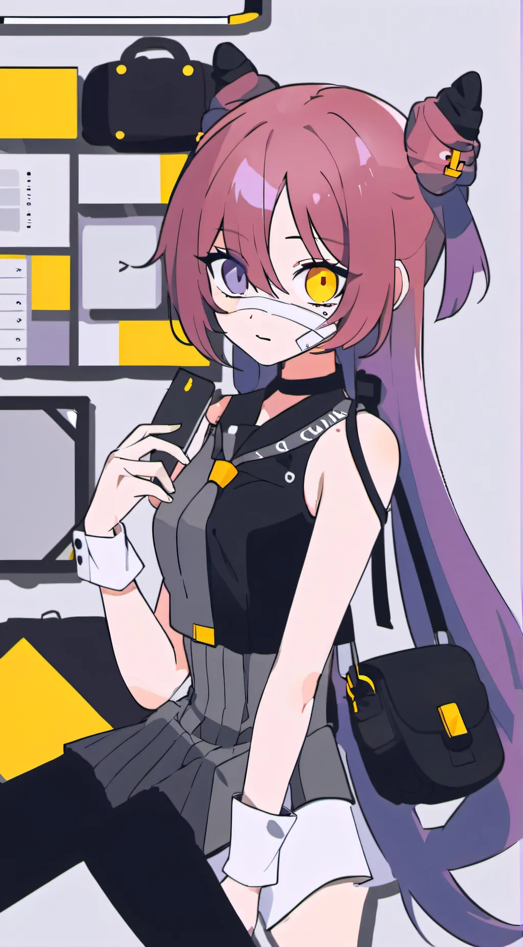 ai character: Eva background