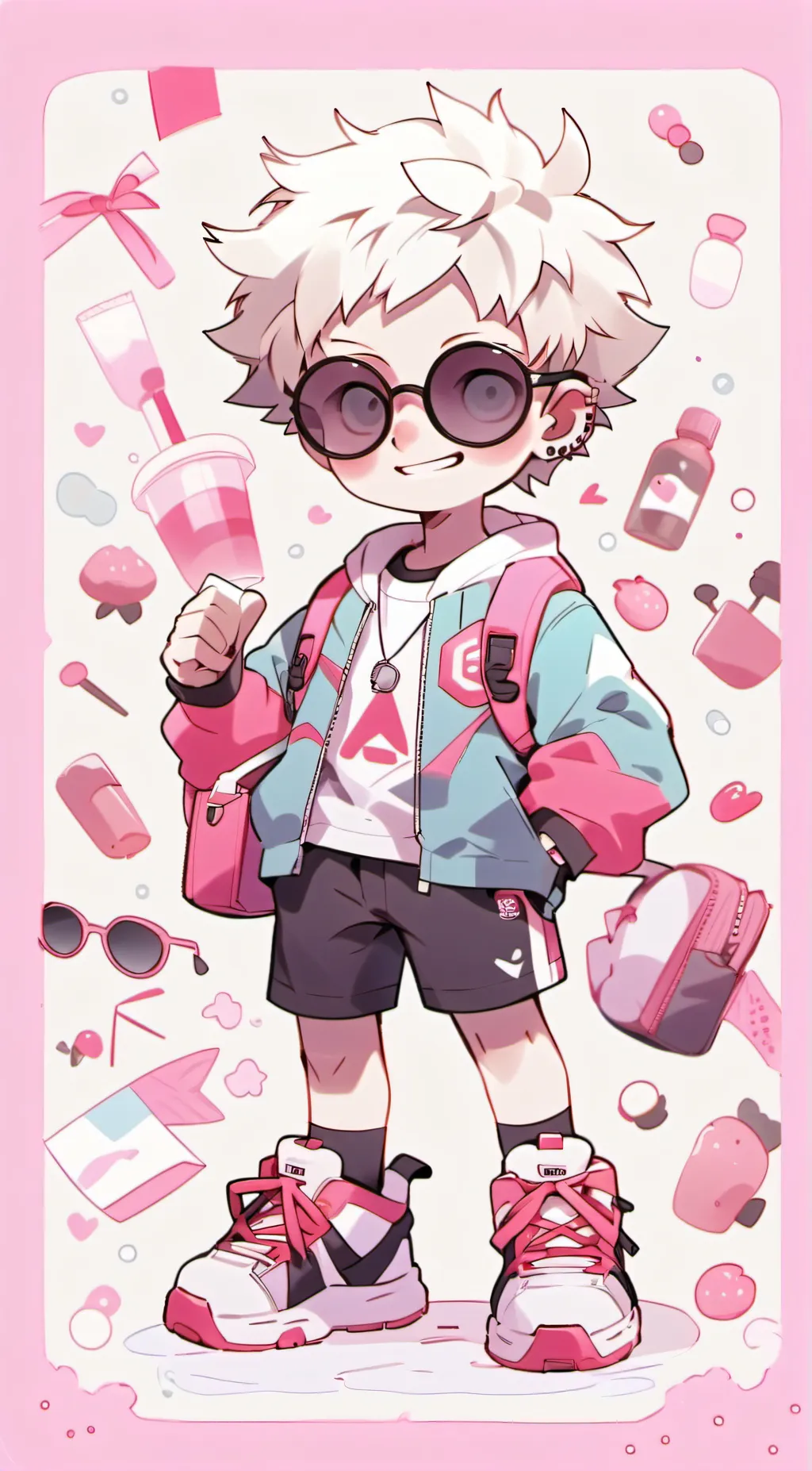 ai character: Mika background