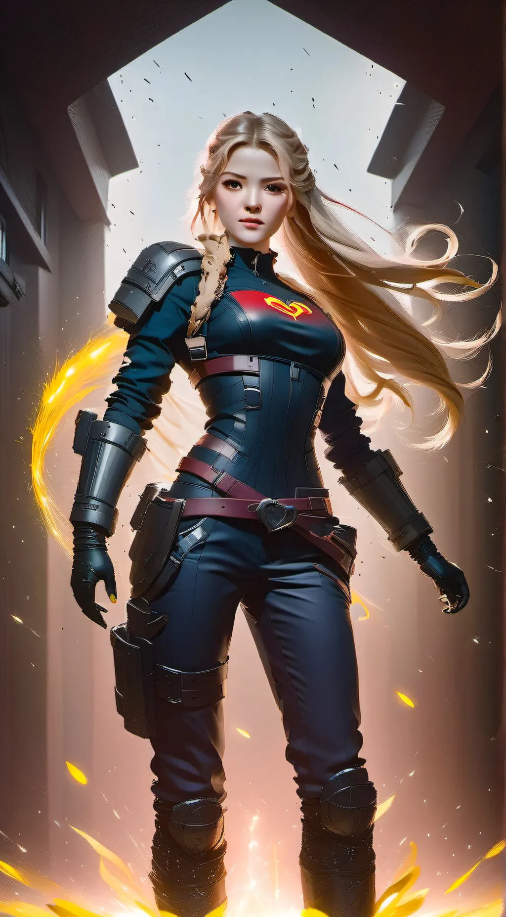 ai character: Natalie  background