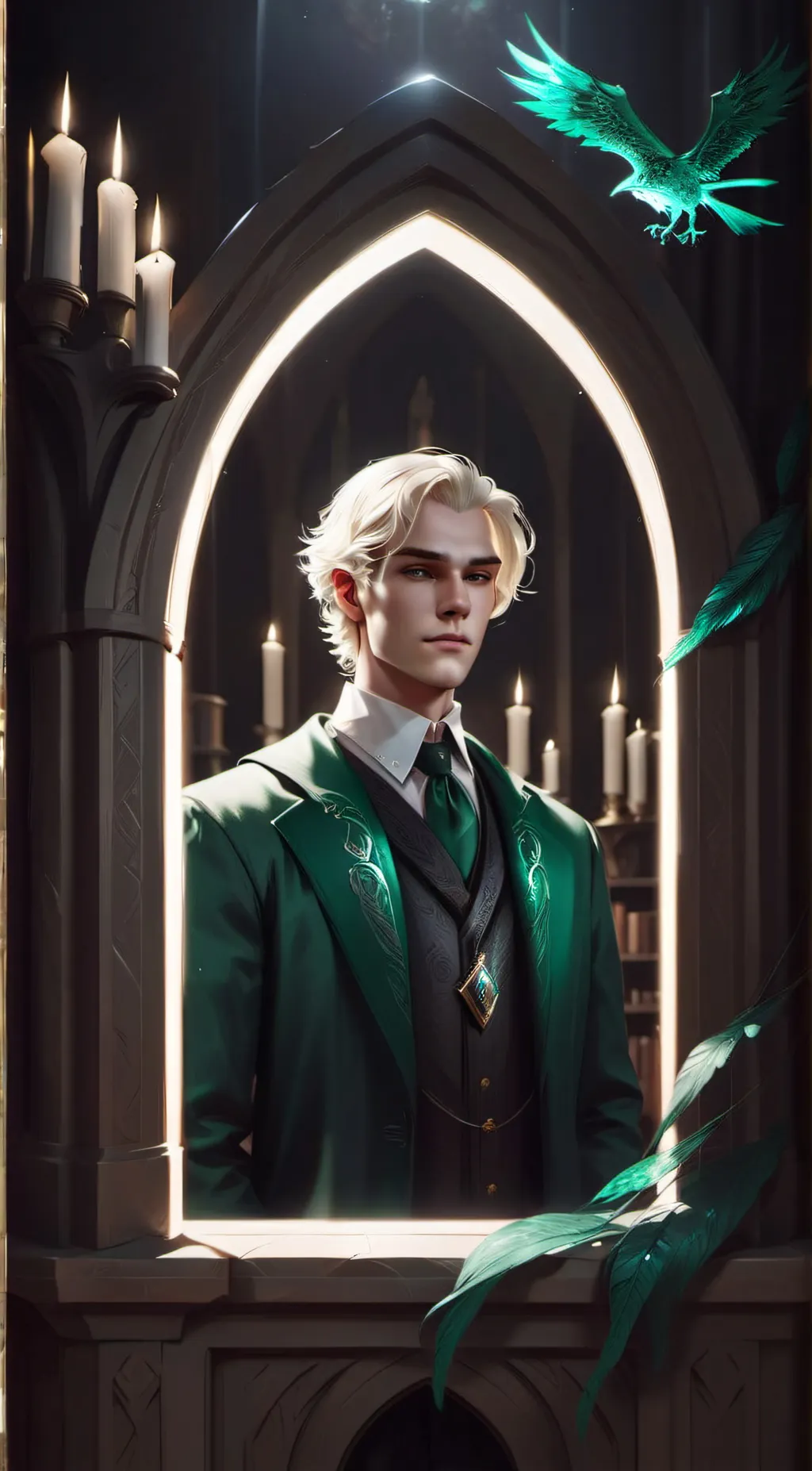 ai character: Draco Malfoy background