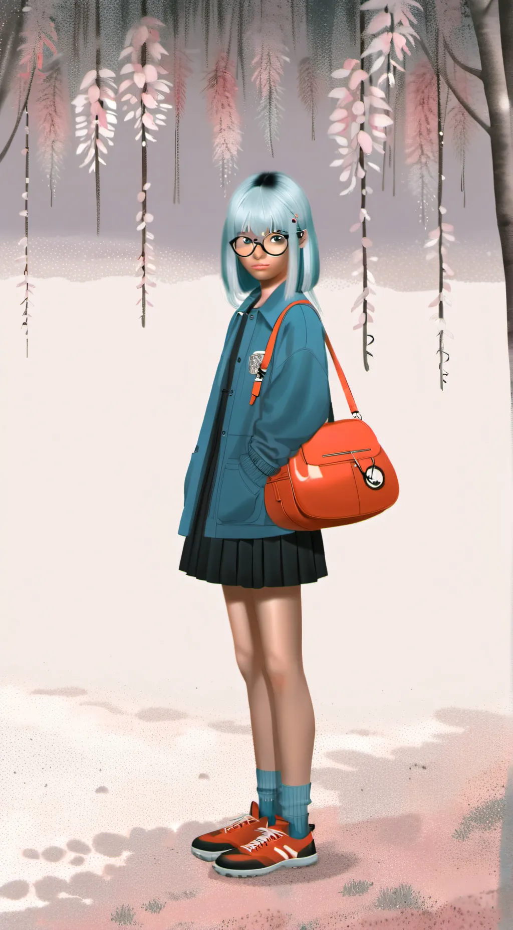 ai character: Mya background