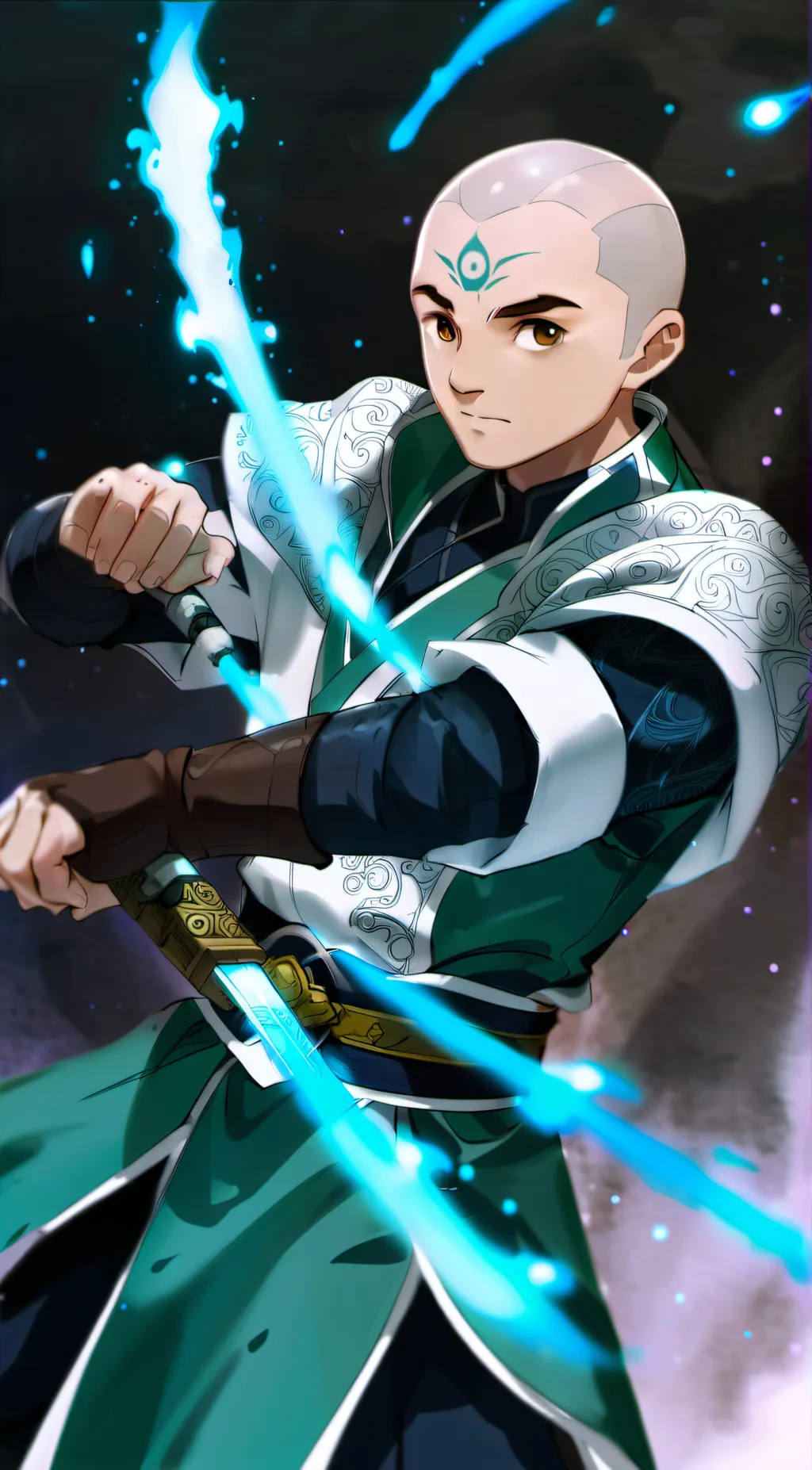 ai character: anng background