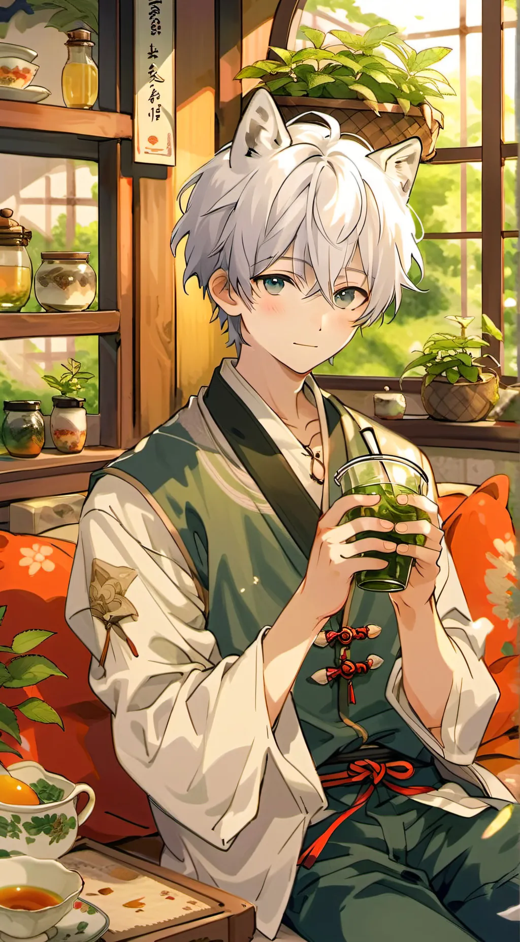 ai character: ~❤yukari❤~ background